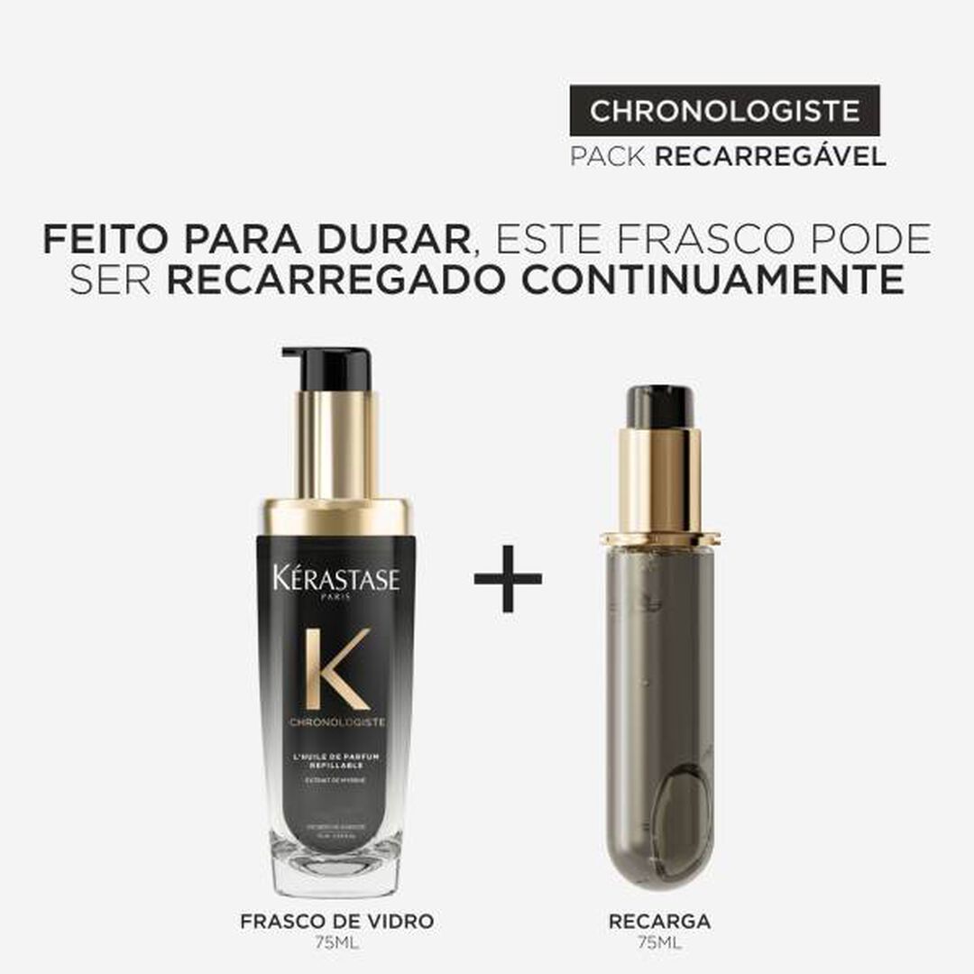 K&Eacute;RASTASE CHRONOLOGISTE, L'HUILE DE PARFUM RECARREG&Aacute;VEL - KERASTASE - Chronologiste - Imagem 4