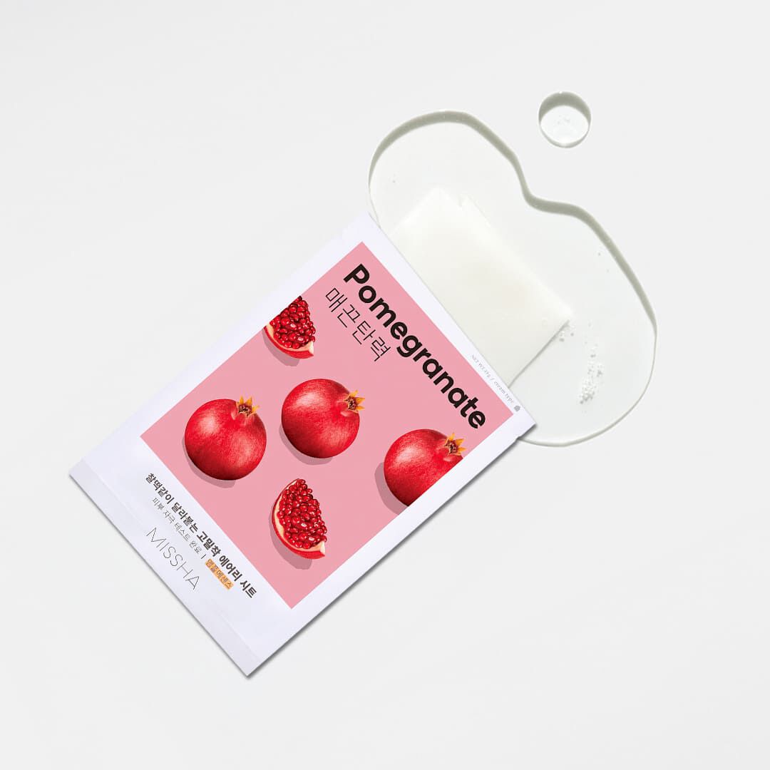 Máscara Airy Fit Sheet Mask - Pomegranate - Missha -  - Imagem 2