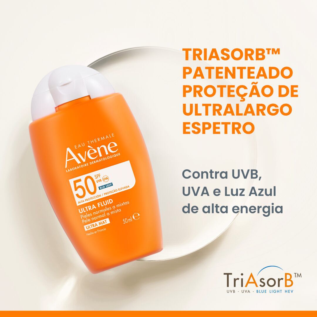 Protetor Solar Ultra Fluid Ultra Mat SPF50 50 ml - AVENE -  - Imagem 3