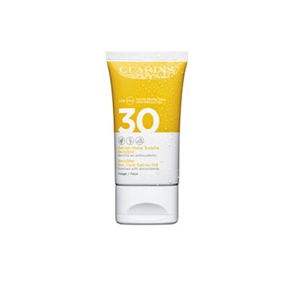 Uvb Uva 30 - Gel-en-Huile Solaire Invisible Visage - CLARINS - CLARINS SOLARES - Imagem