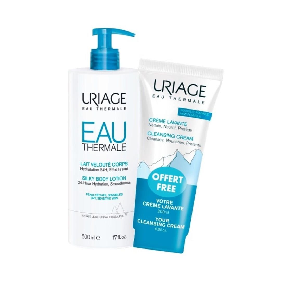 Pack Leite Aveludado Corpo + Creme Lavante - URIAGE -  - Imagem 1