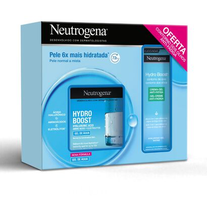 Coffret HYDRO BOOST COFFRET GEL DE ÁGUA + OFERTA CREME CONTORNO DE OLHOS - NEUTROGENA -  - Imagem