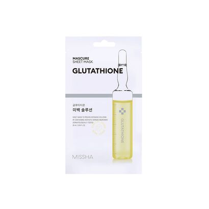 Máscara Facial Glutathione - Missha -  - Imagem