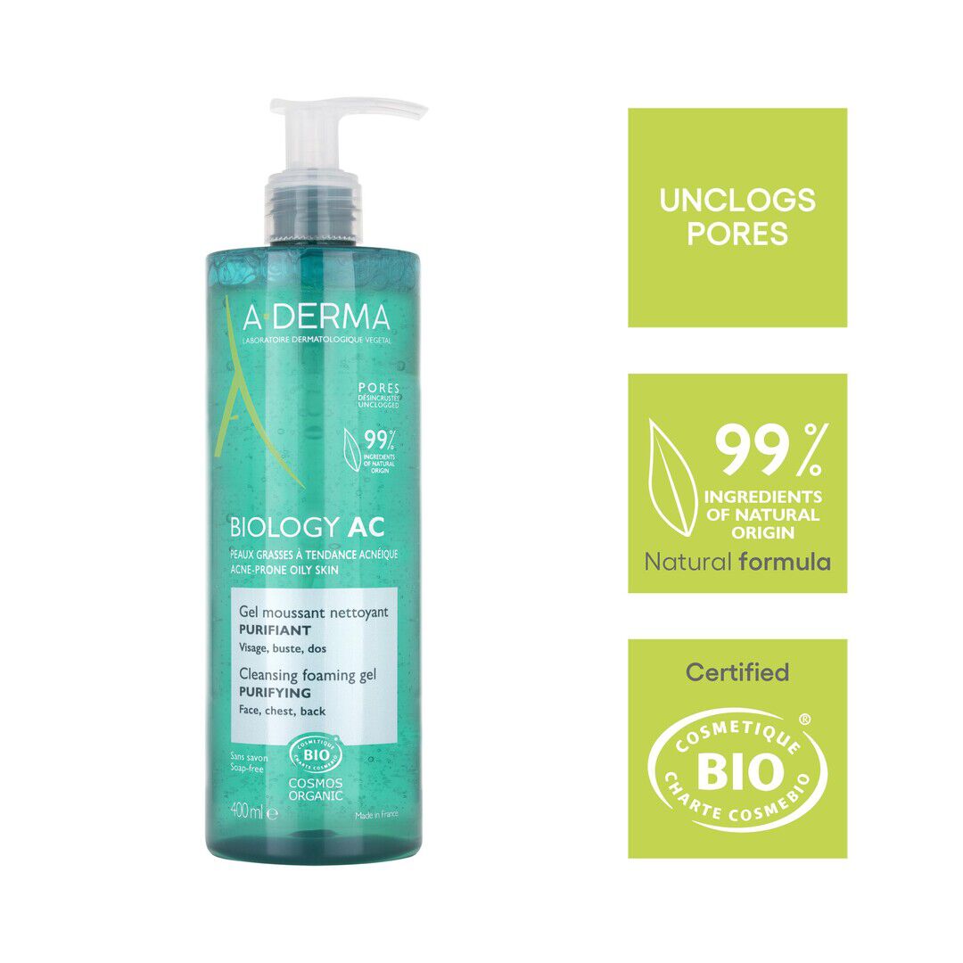 Biology AC Gel Espuma Purificante - A-DERMA -  - Imagem 6