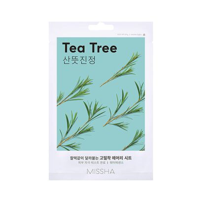 M&aacute;scara Airy Fit Sheet Mask - Tea Tree - Missha -  - Imagem