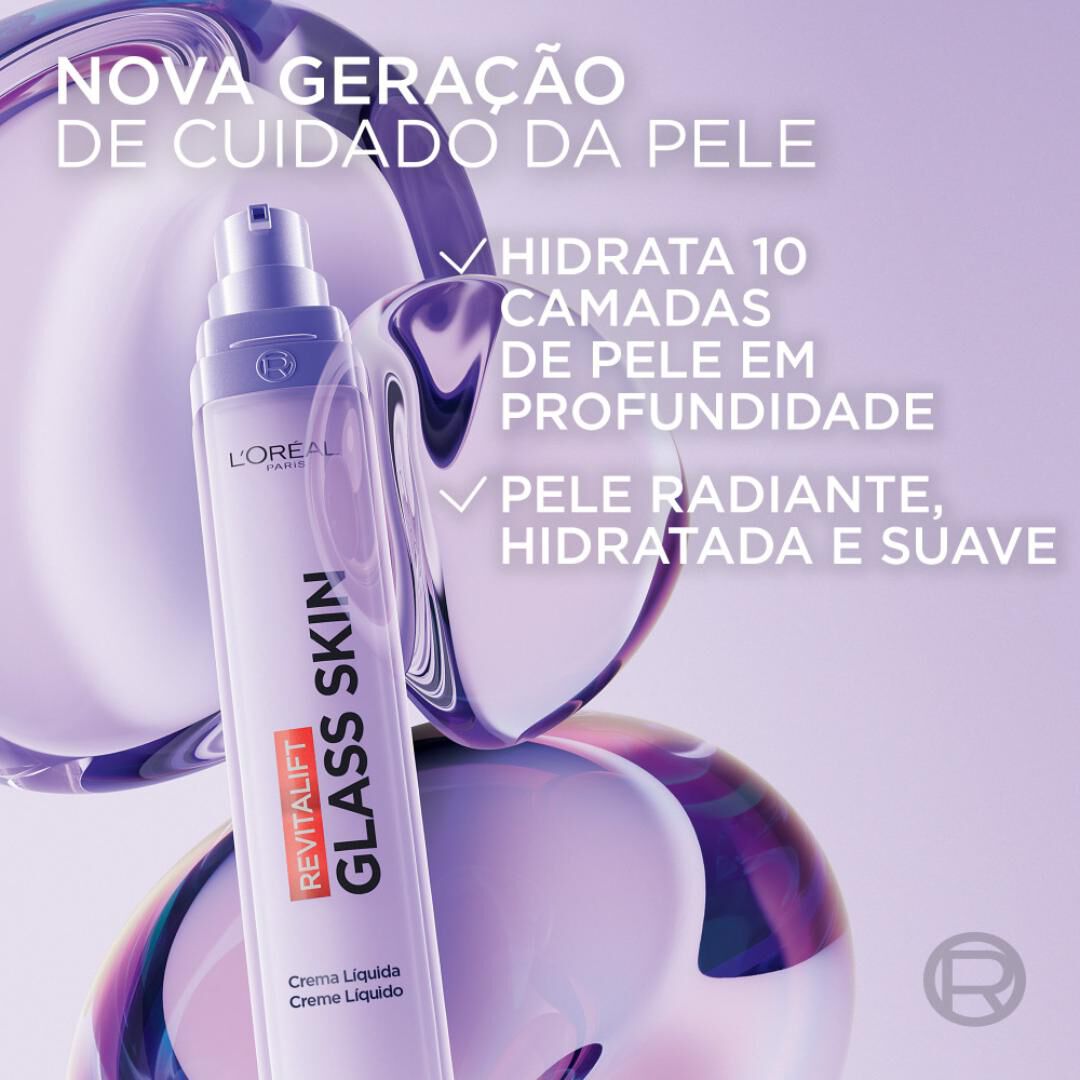 Revitalift Glass Skin - Creme L&iacute;quido - L'OR&Eacute;AL PARIS -  - Imagem 3