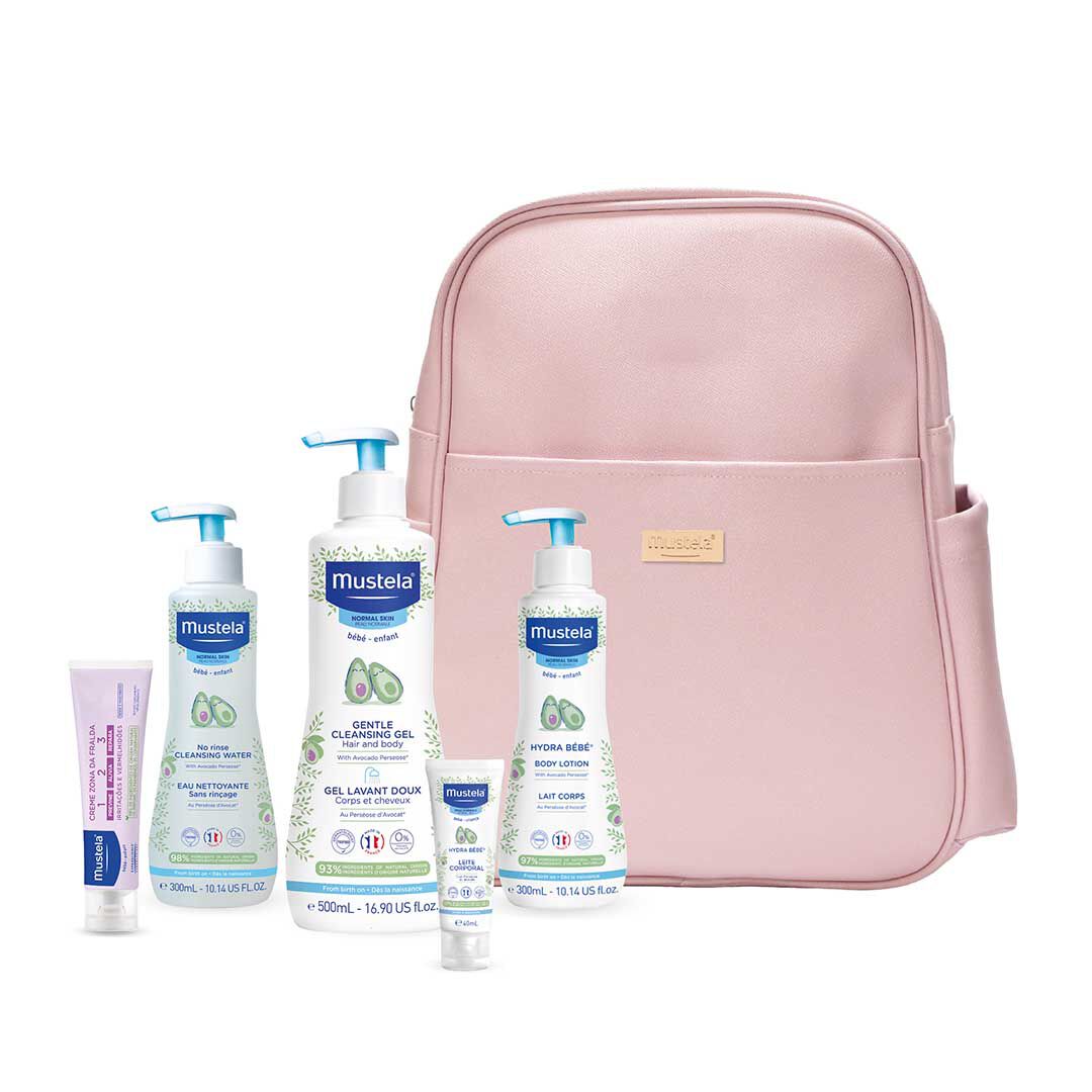 Mochila de Maternidade Rosa - MUSTELA -  - Imagem 2