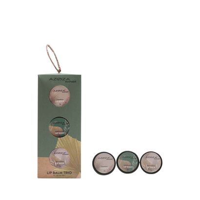 Trio B&aacute;lsamos de L&aacute;bios - ECOHABIT - L&aacute;bios - Imagem