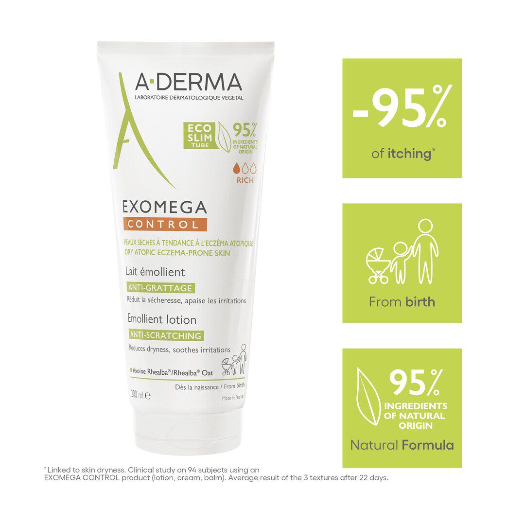 Exomega Control - Loção Emoliente - A-DERMA -  - Imagem 4