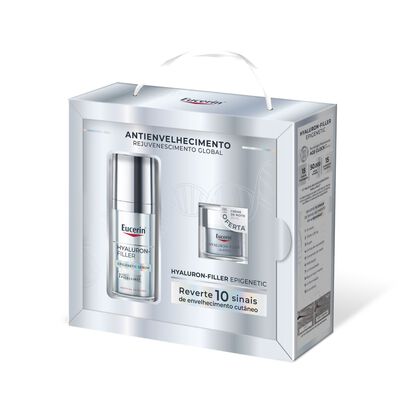 Coffret Hyaluron-Filler Sérum Epigenetic + Creme Noite - EUCERIN -  - Imagem