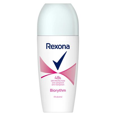 Deo Roll-On Biorythm - REXONA -  - Imagem