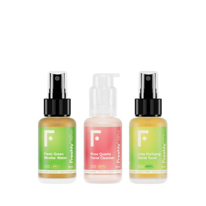 Mini Rotina Facial de Limpeza - FRESHLY -  - Imagem