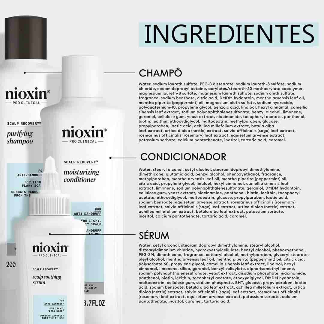 Kit Anticaspa - Nioxin - Scalp Recovery - Imagem 5
