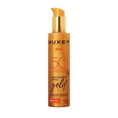 &Oacute;leo Or Rosto e Corpo SPF 50 - NUXE -  - Imagem