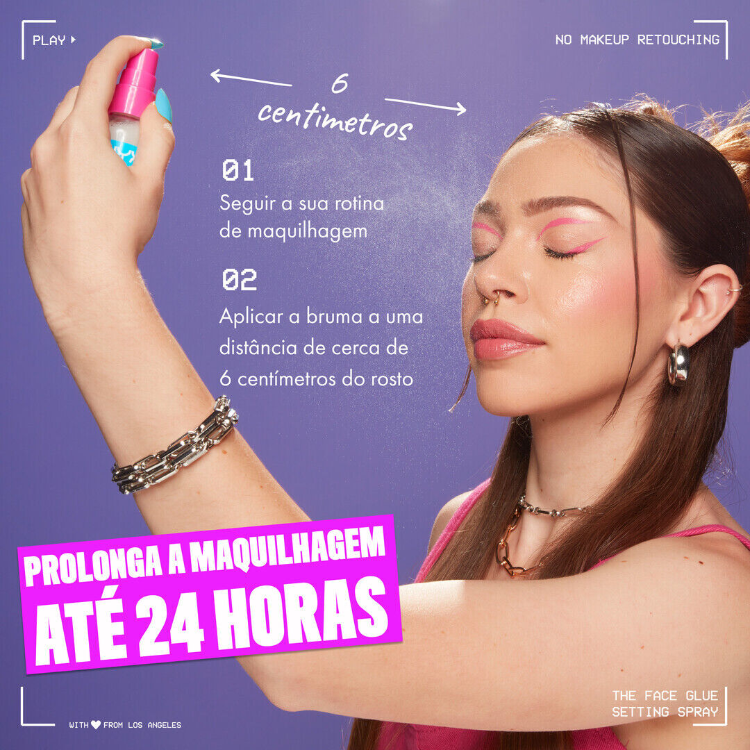 SPRAY FIXADOR - NYX Professional Makeup - The Face Glue - Imagem 2
