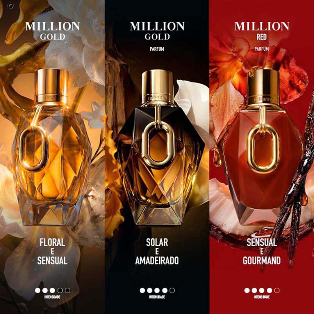Parfum - RABANNE - Million Red For Her - Imagem 4