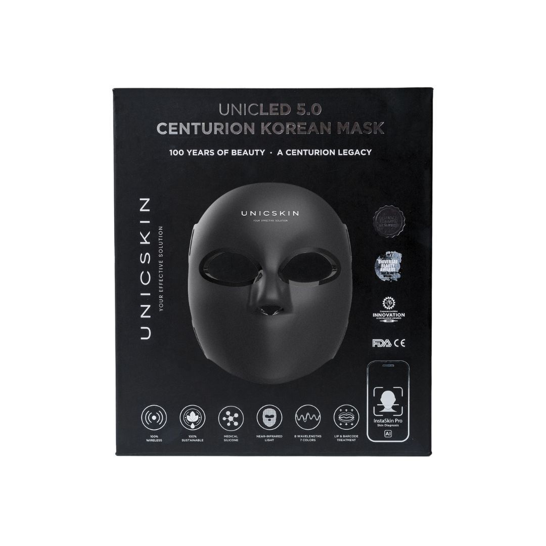 UNICLED 5.0 CENTURION KOREAN MASK - UNICSKIN - Techno Beauty - Imagem 5