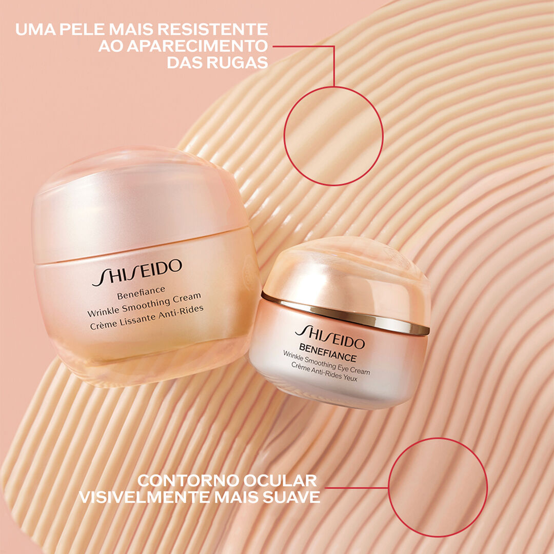 WRINKLE SMOOTHING EYE CREAM - SHISEIDO - BENEFIANCE - Imagem 4