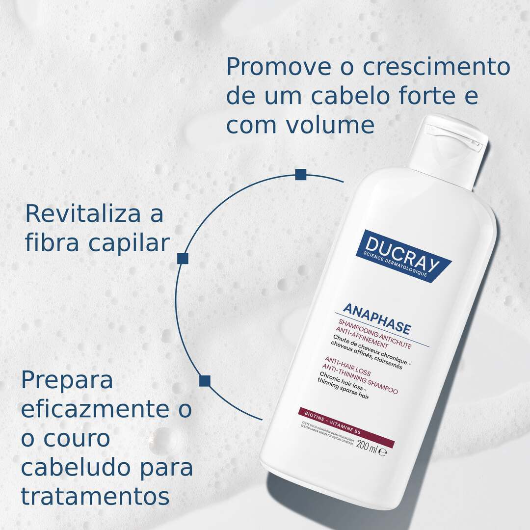 Ducray Anaphase Champô Anti-afinamento 200ML - DUCRAY -  - Imagem 4
