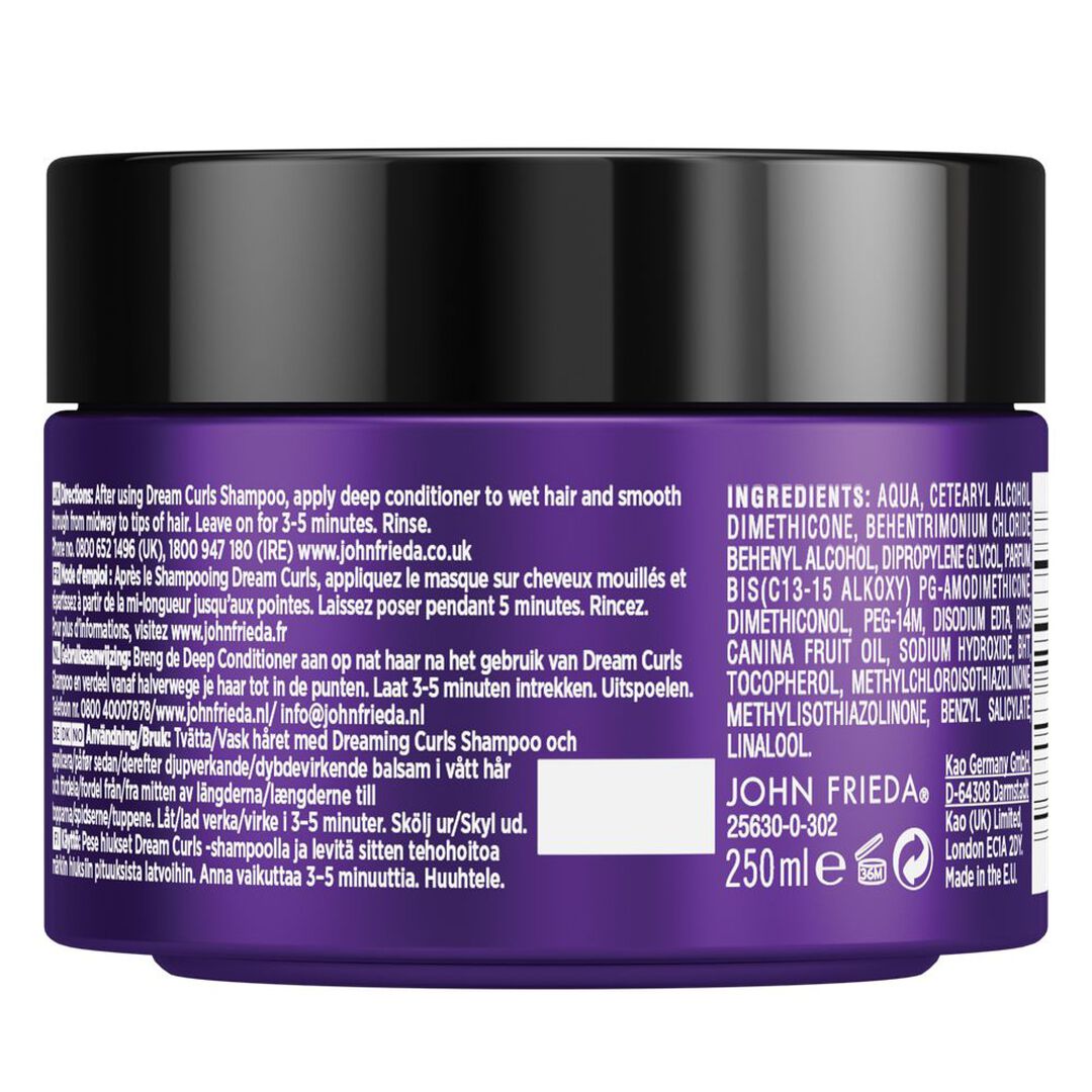 Máscara Caracóis Definidos - John Frieda - DREAM CURLS - Imagem 2