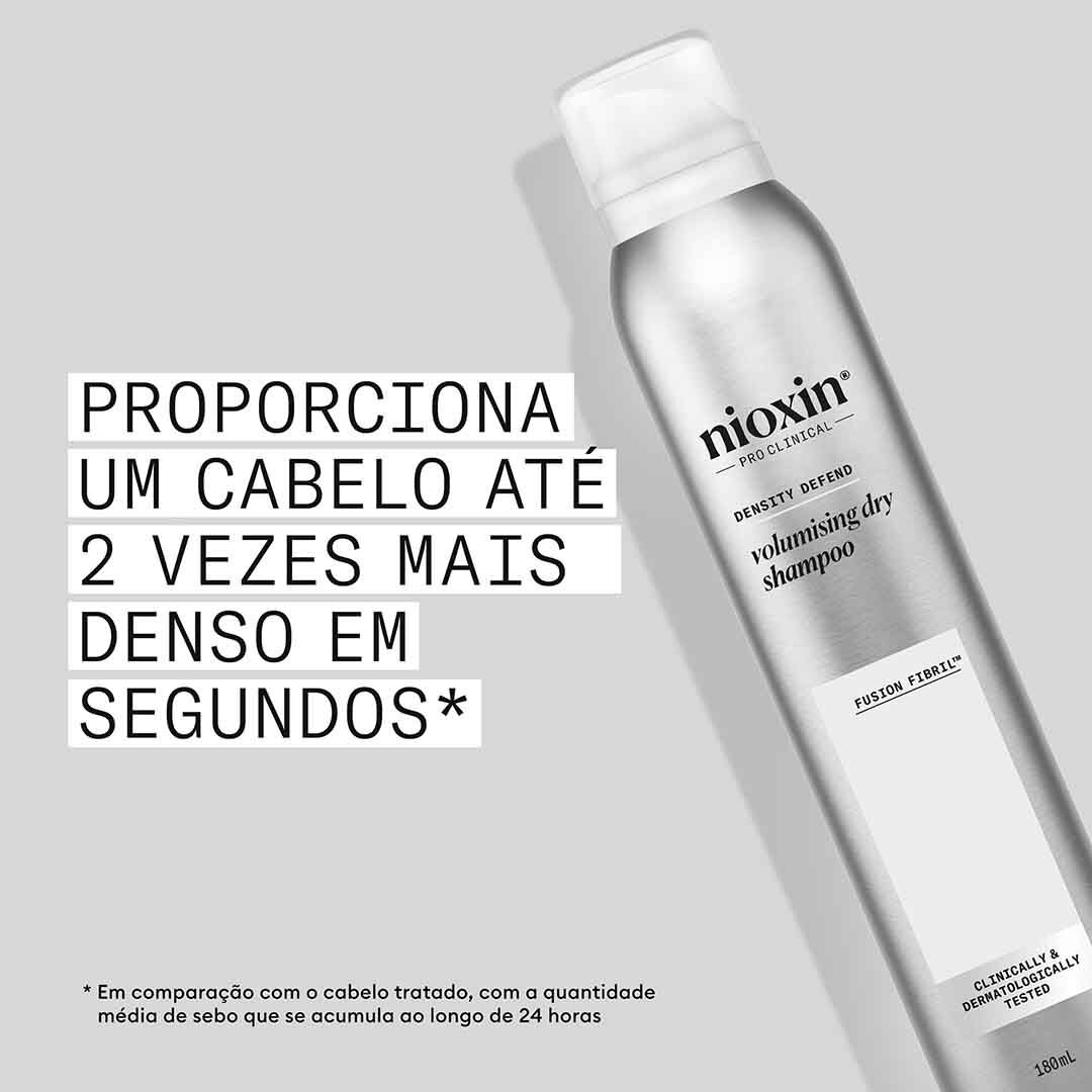 Champ&ocirc; Seco de Volume para cabelo fino - Nioxin - Styling - Imagem 8