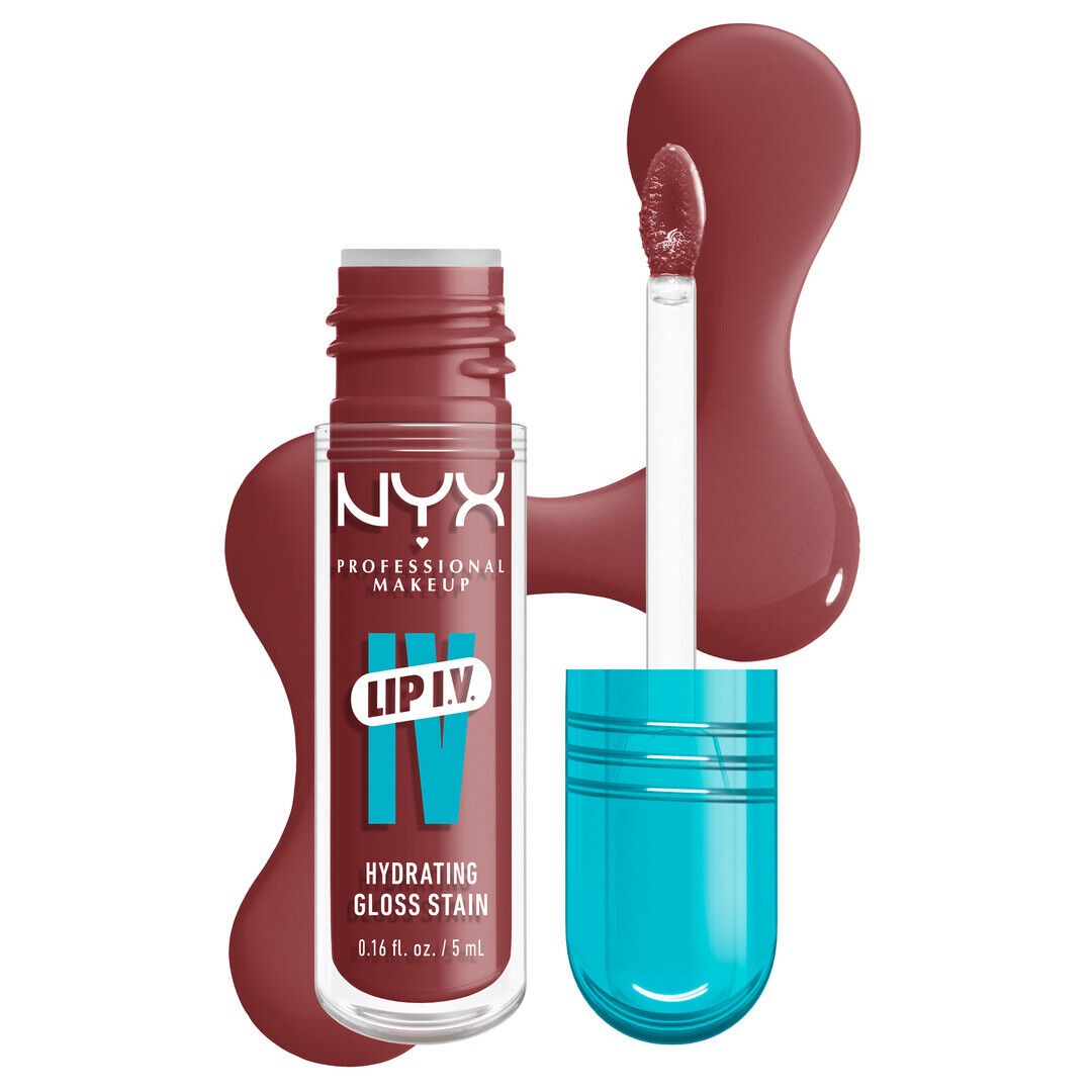 Hydrating Lip Gloss Stain - NYX Professional Makeup - Lip IV - Imagem 7