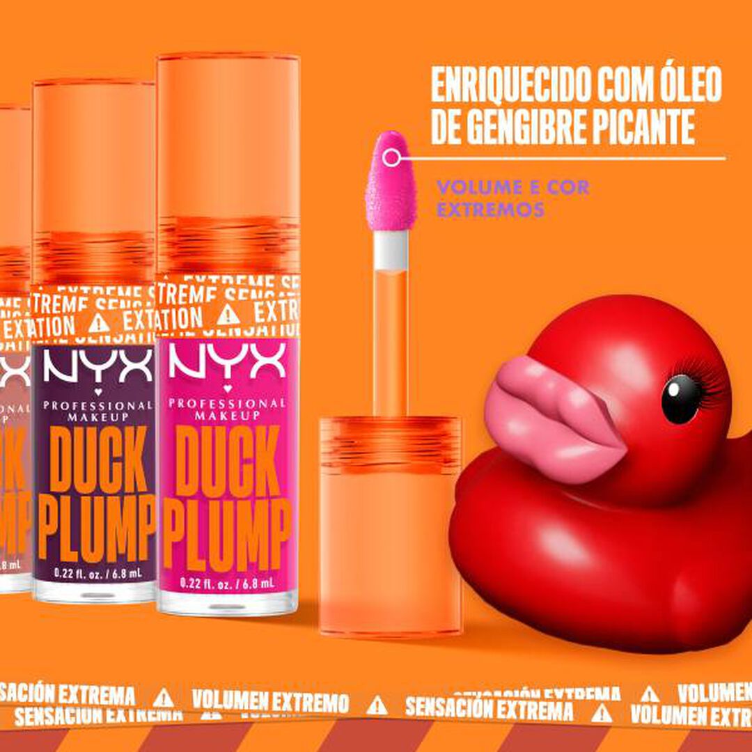 Duck Plump High Pigment Lip Gloss - NYX Professional Makeup -  - Imagem 8