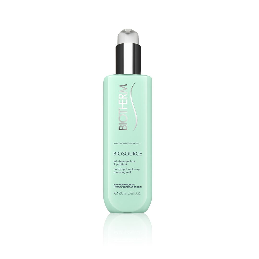Leite Desmaquilhante, Peles Normais e Mistas - BIOTHERM - Biosource - Imagem 1