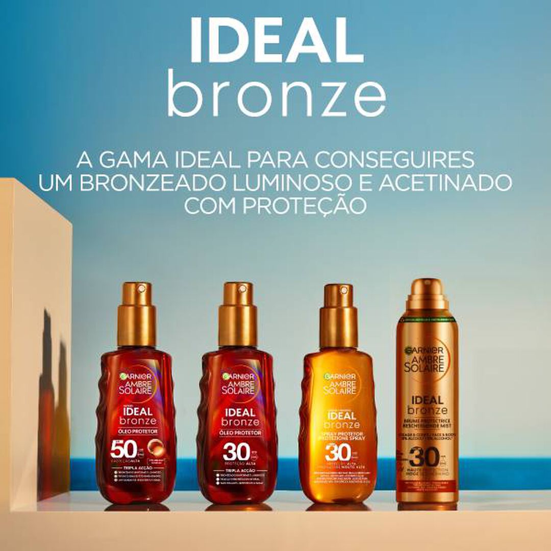 &Oacute;leo Protetor Ideal Bronze FPS30 - GARNIER AMBRE SOLAIRE - AMBRE SOLAIRE - Imagem 11