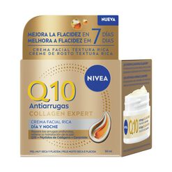 Q10 Antirrugas Collagen Expert Creme de Rosto Rico Dia e Noite, , hi-res