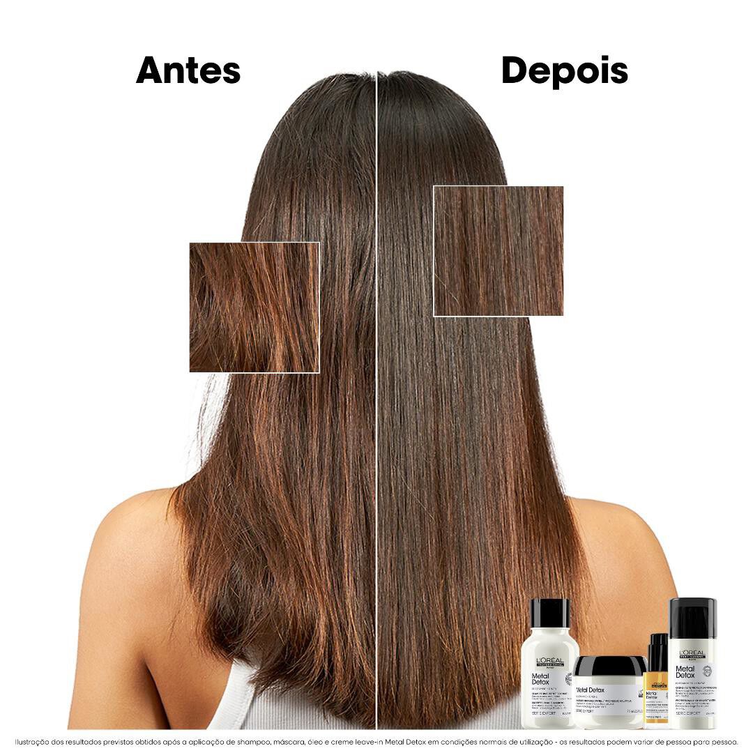 Metal Detox - M&aacute;scara - L'OR&Eacute;AL PROFESSIONNEL - SERIE EXPERT - Imagem 7