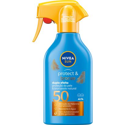 Nivea Sun - Spray Familiar Protect & Bronze FP50 - NIVEA -  - Imagem