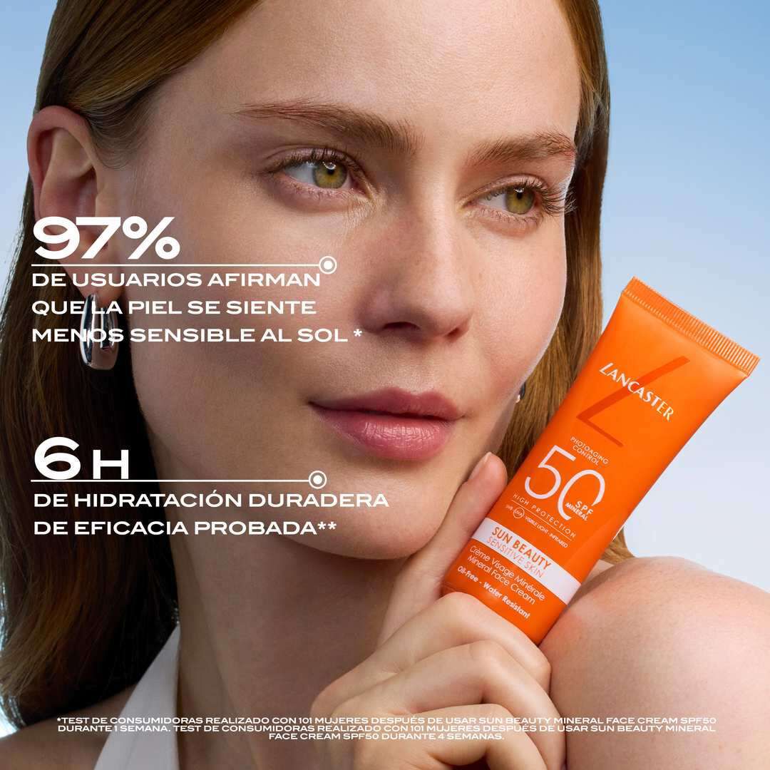 Mineral Face Cream SPF50 - LANCASTER - Sun Sensitive - Imagem 3