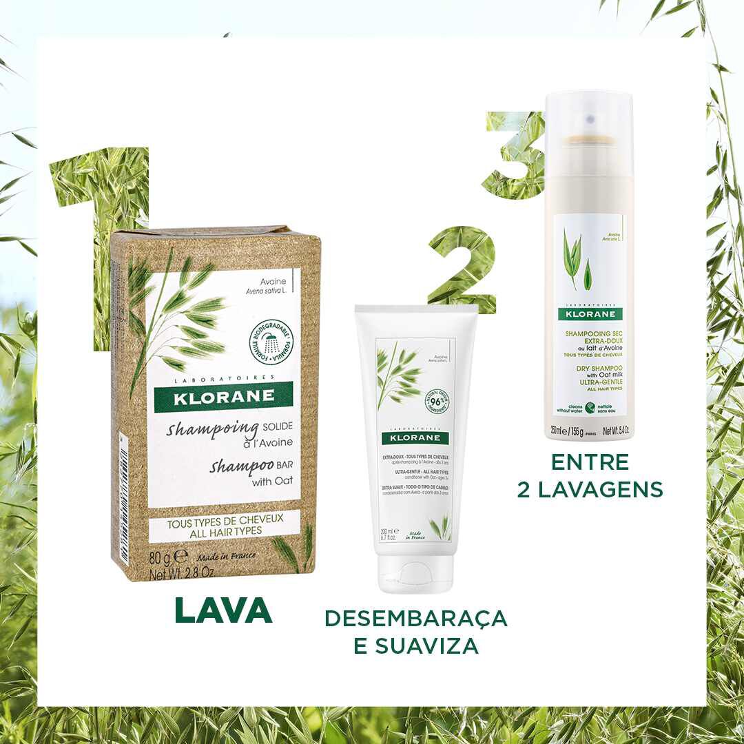 Champ&ocirc; S&oacute;lido Aveia - KLORANE -  - Imagem 3