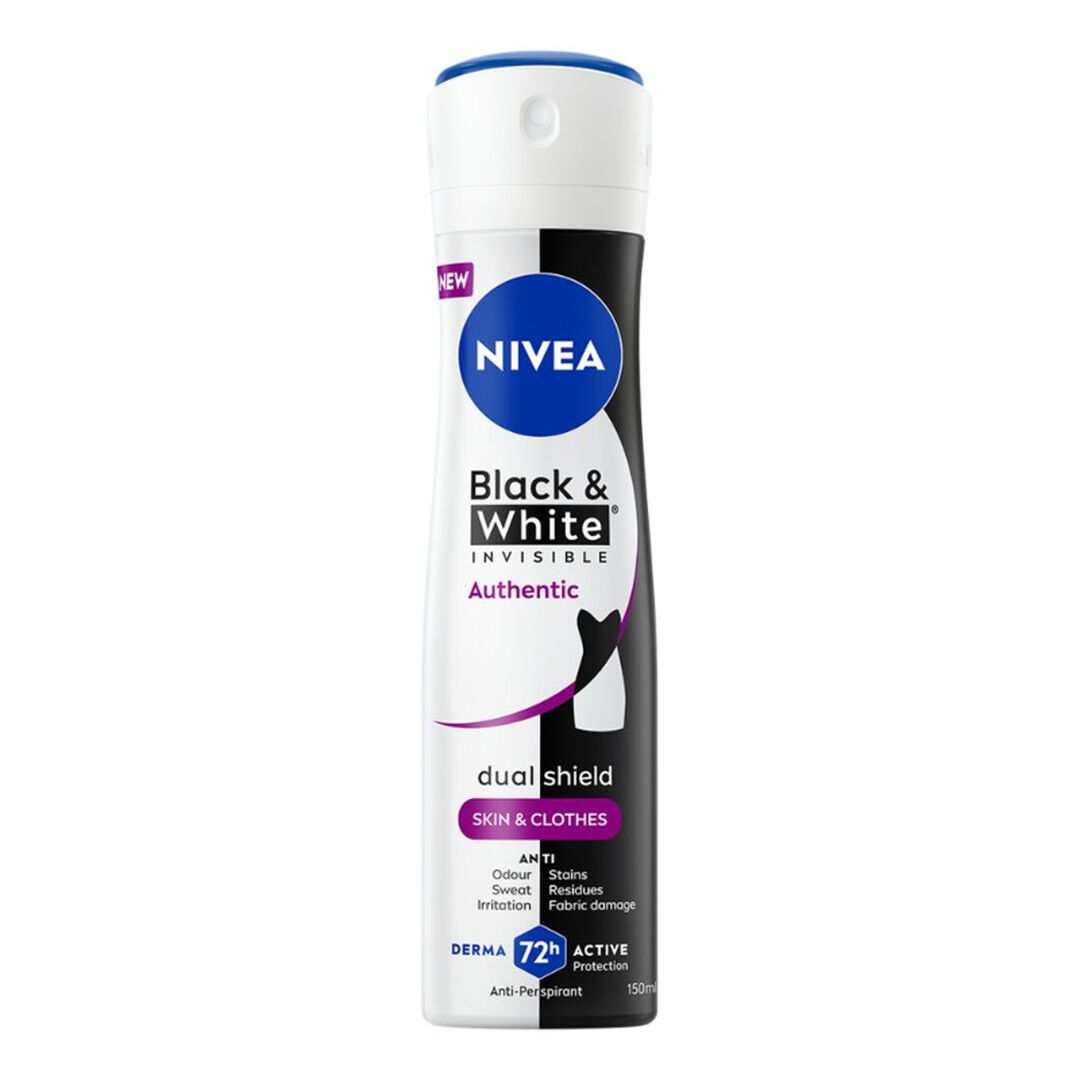 Spray B&W Authentic - NIVEA -  - Imagem 1