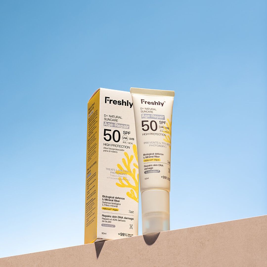 D+ Natural Suncare Age-Repair SPF50 - FRESHLY -  - Imagem 2