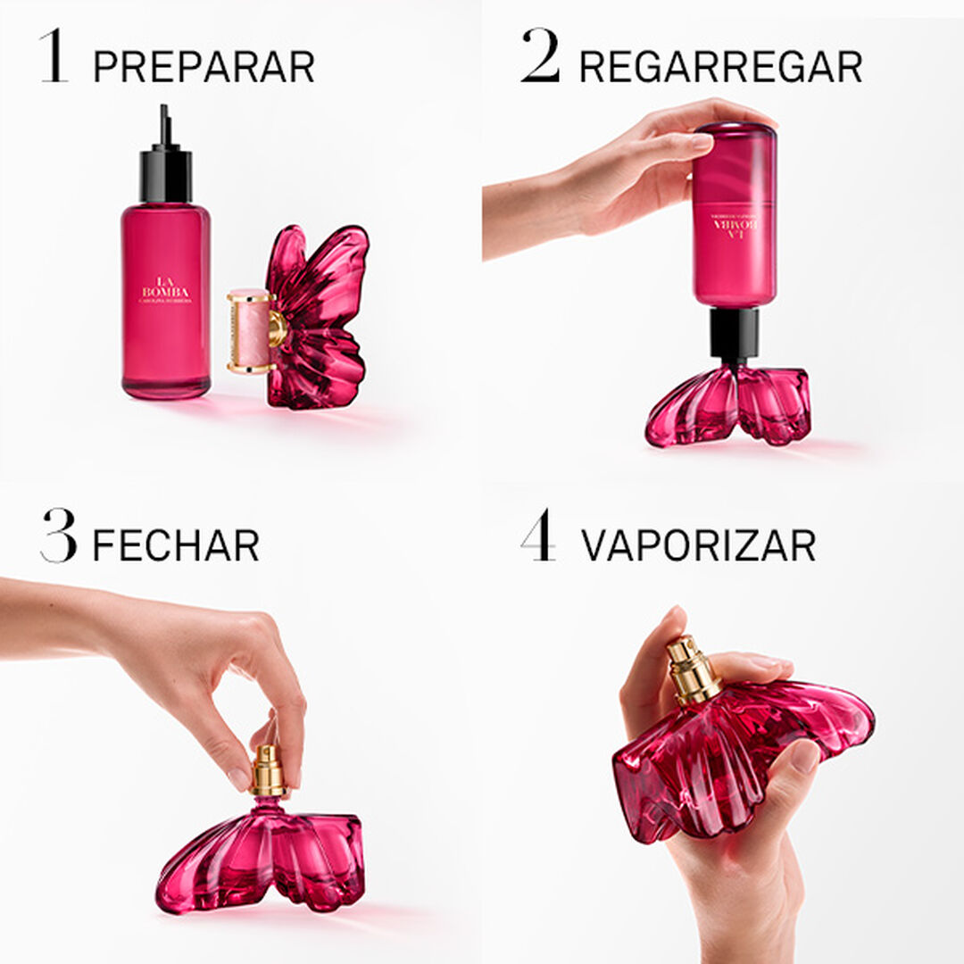 Eau de Parfum - Recarga - CAROLINA HERRERA - La Bomba - Imagem 8