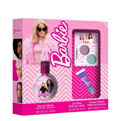 BARBIE GIFT SET EDT 30ML + MAKE UP KIT - Air-Val - AIR VAL CRIANÇA - Imagem