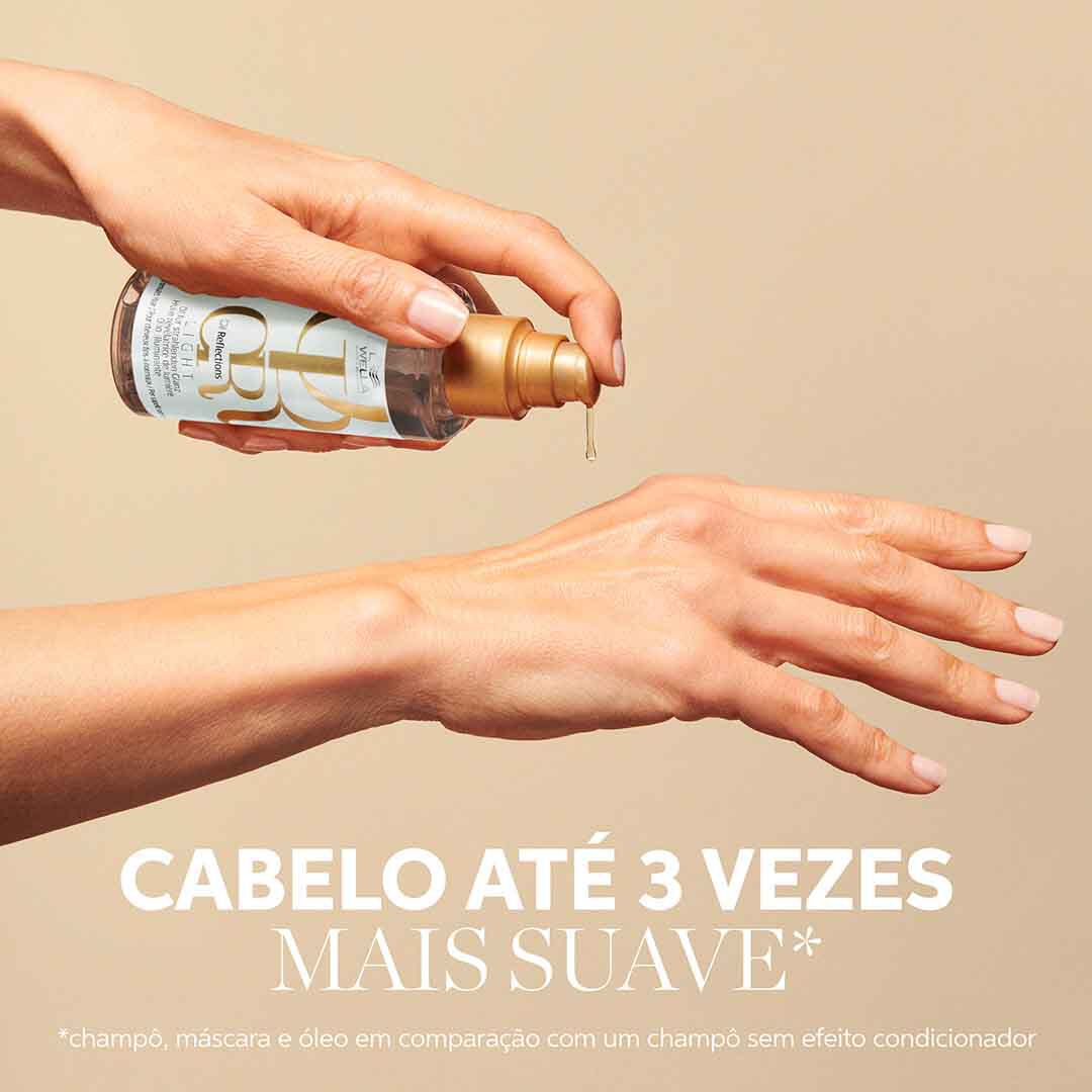 Oil Reflections - Óleo Leve - WELLA HAIR CARE - Premium - Imagem 8 Oil Reflections - Óleo Leve - WELLA HAIR CARE - Premium - Imagem 8