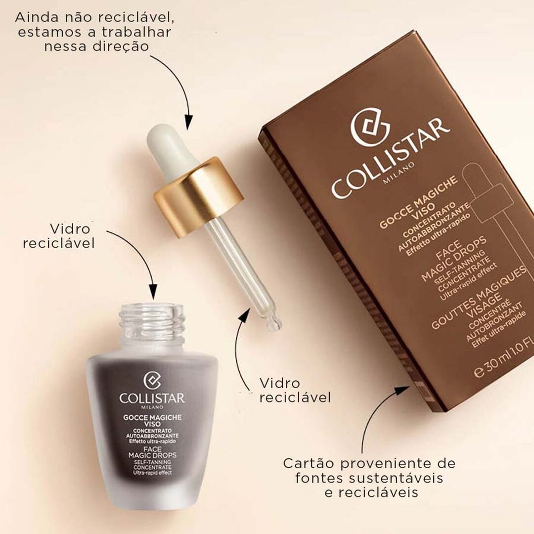 Auto-Bronzeador Rosto Magic Drops - COLLISTAR - Gocce Magiche - Imagem 3