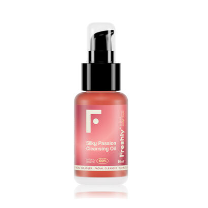 Óleo desmaquilhante natural - Silky Passion Cleansing Oil - FRESHLY -  - Imagem