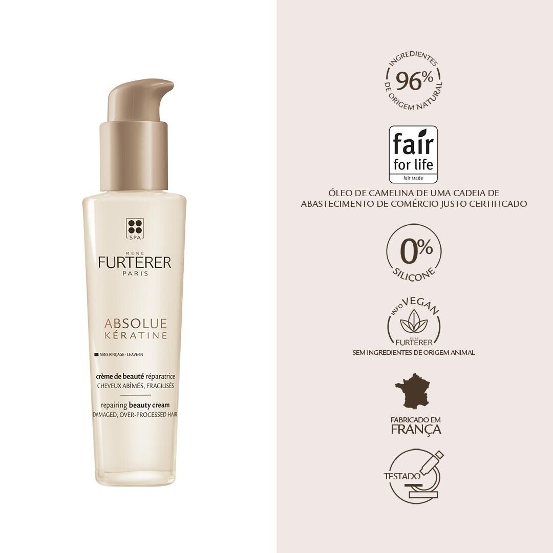 Absolue Kératine Creme de Beleza Reparador - RENE FURTERER -  - Imagem 5