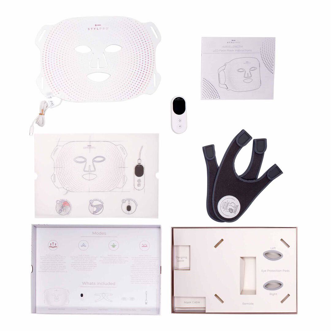 M&aacute;scara Facial LED - Stylpro - TECNOBELEZA - Imagem 5