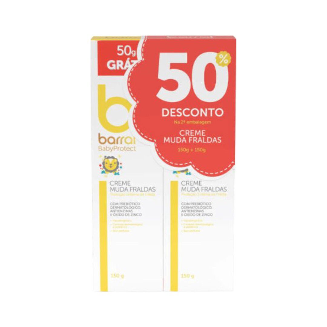 Babyprotect Creme Muda Fralda - Pack Duplo - BARRAL -  - Imagem 1