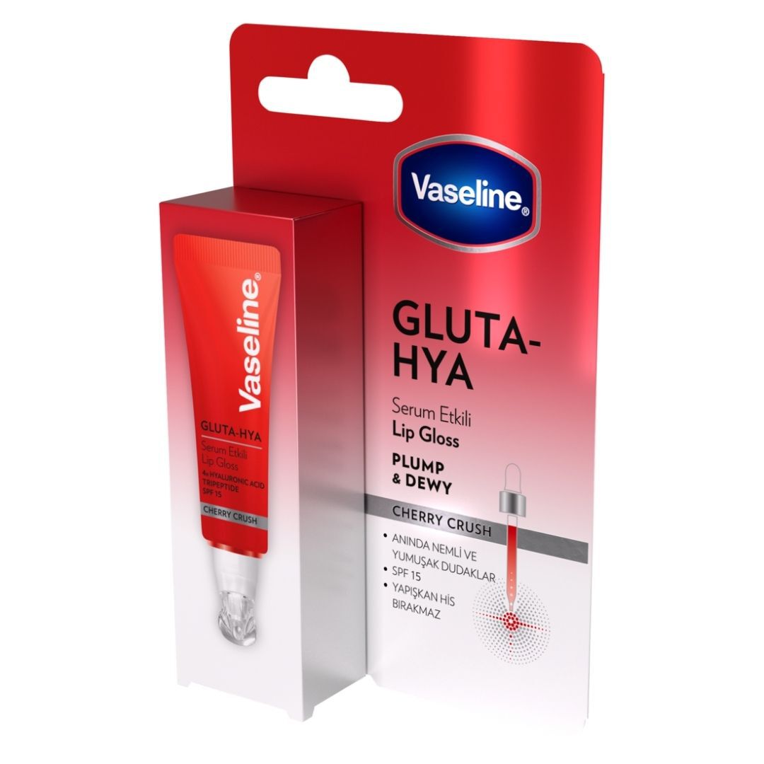 Lip Gloss S&eacute;rum Cherry Red - VASELINE -  - Imagem 3