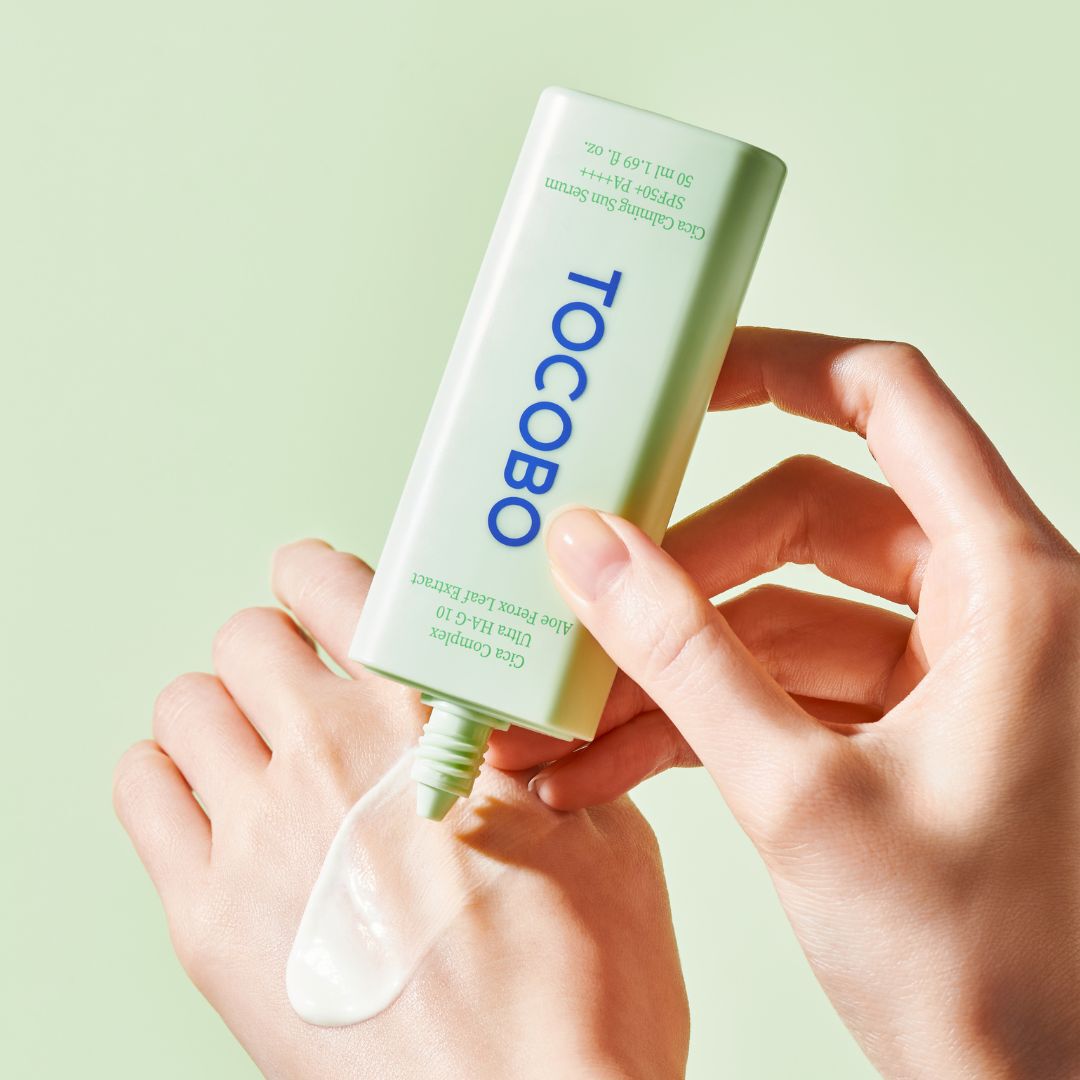 Cica Calming Sérum Solar FPS50+ - Tocobo -  - Imagem 2 Cica Calming Sérum Solar FPS50+ - Tocobo -  - Imagem 2