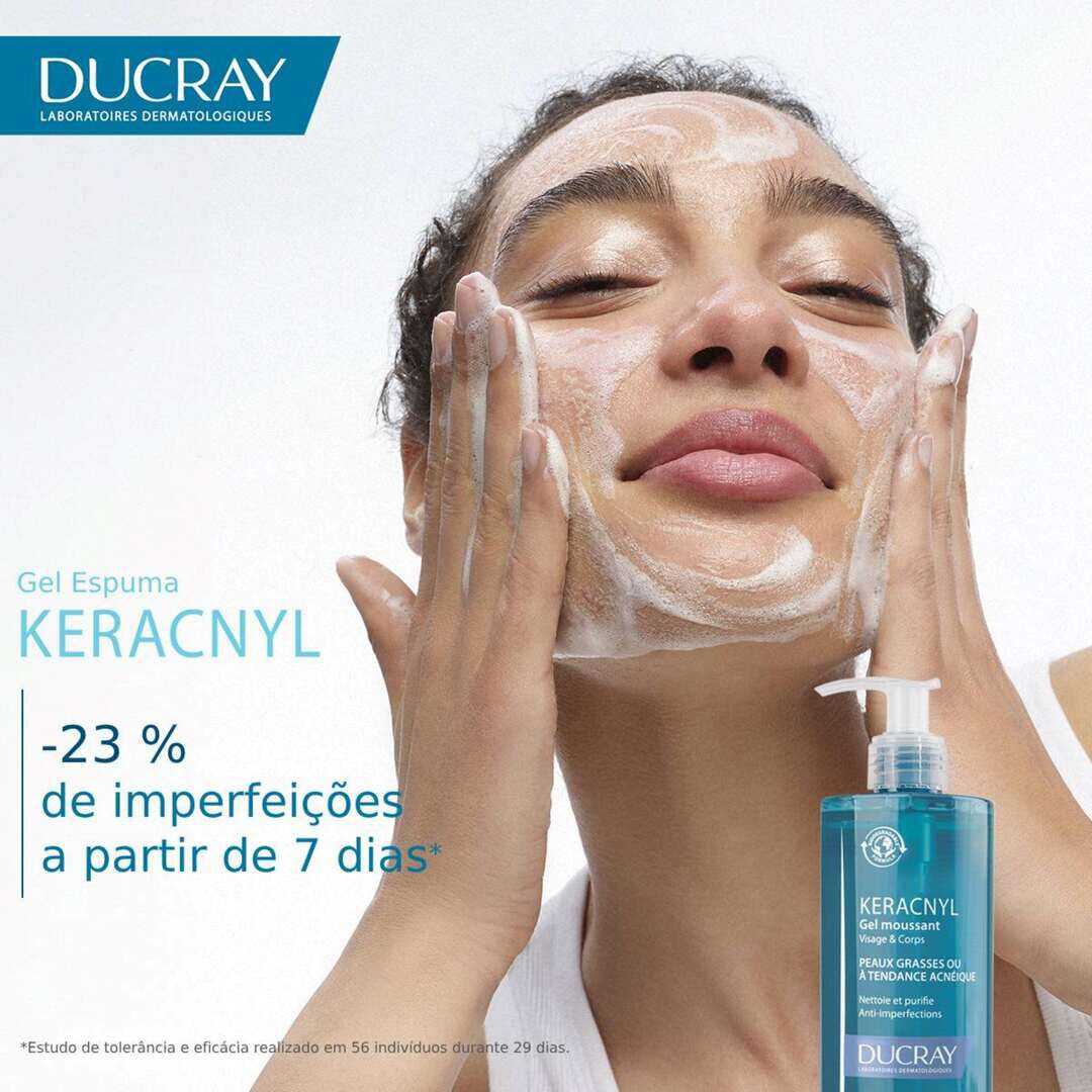 Ducray Keracnyl Gel Espuma - DUCRAY -  - Imagem 3