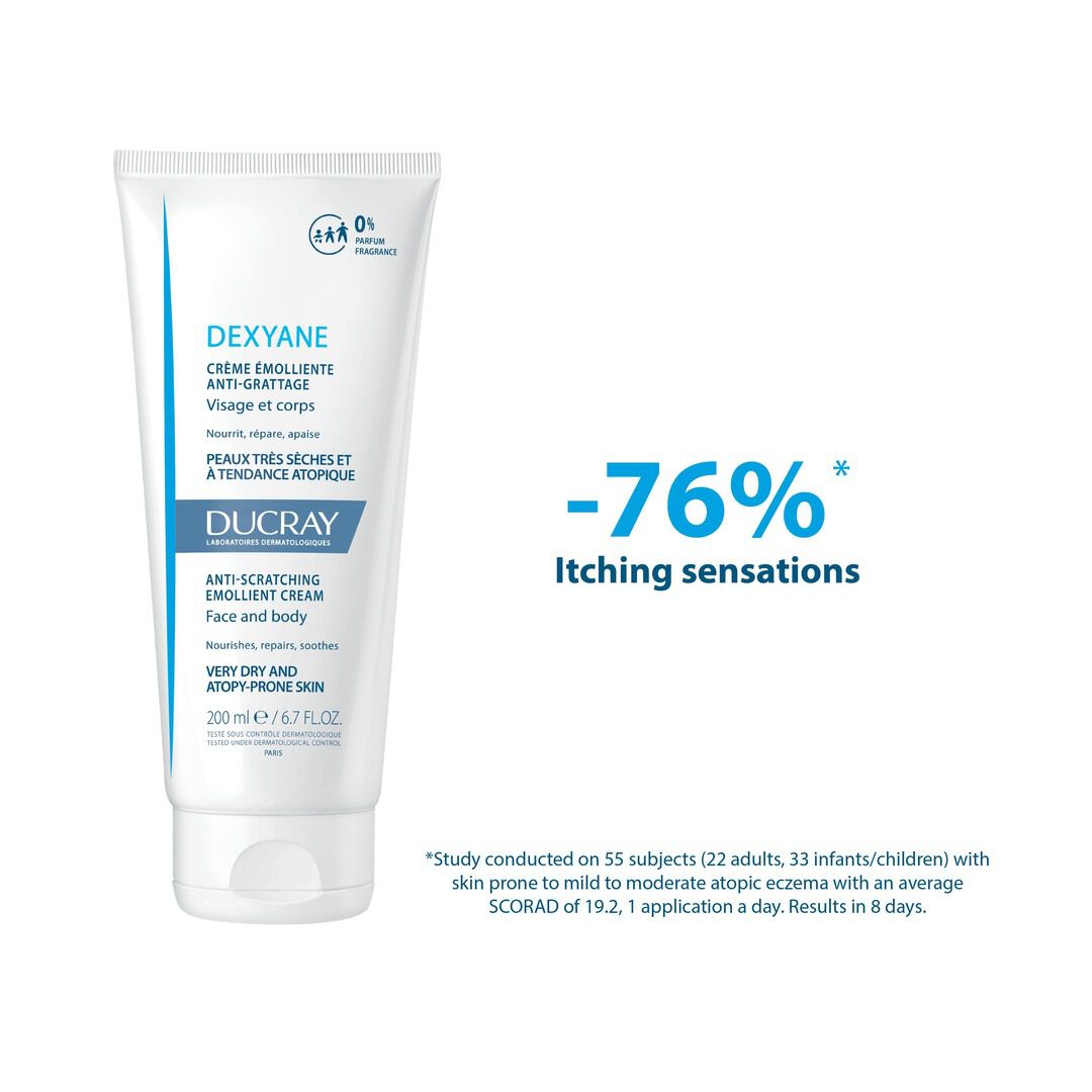 Ducray Dexyane Creme Emoliente Anti-Prurido 200ml - DUCRAY -  - Imagem 3