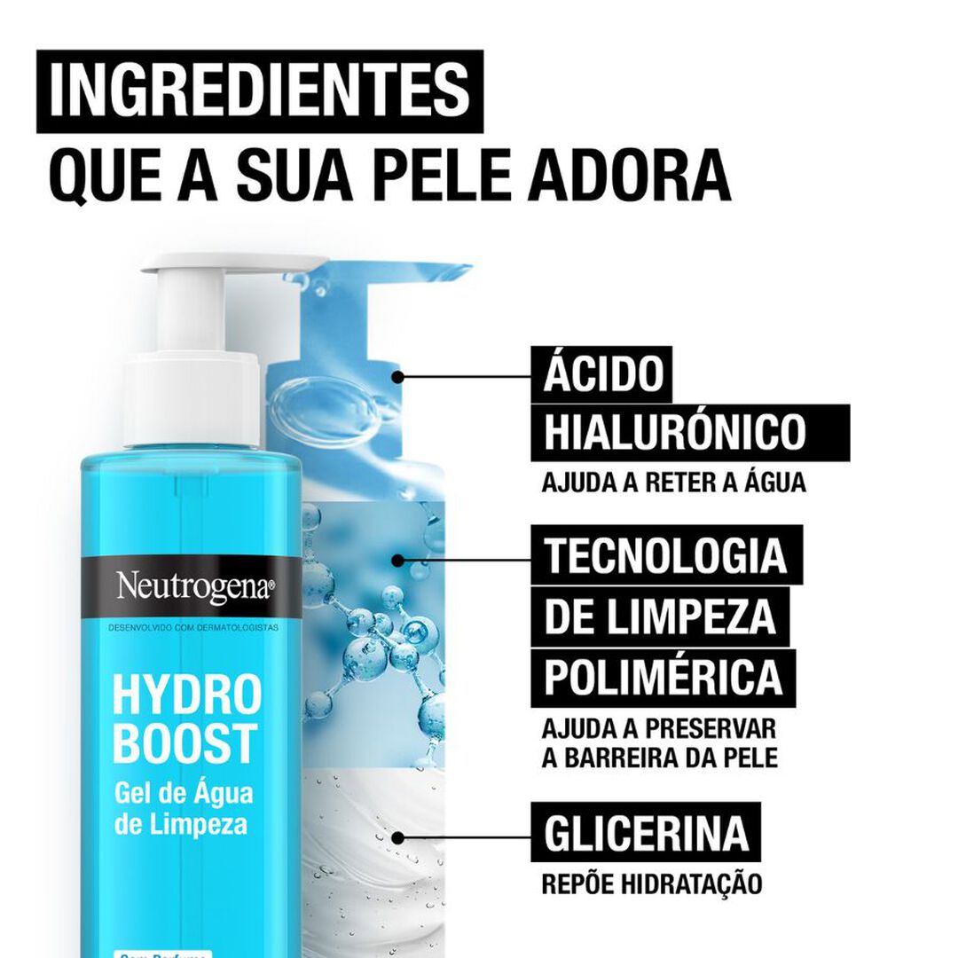 Hydro Boost Limpeza Facial Gel de Água - NEUTROGENA -  - Imagem 6