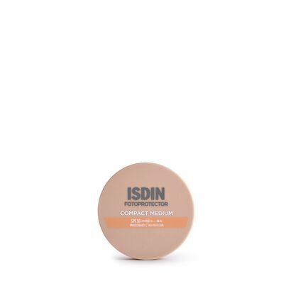 Isdin Fotoprotetor Compact Medium SPF50 - ISDIN - ISDN SOLARES - Imagem
